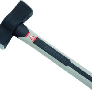 Bellota 5308-A CF - Maceta albañil, mango de fibra de carbono, 1000 gramos, Color Negro Y Gris