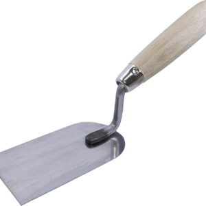 AERZETIX - C54476 - Paleta para estuco/Yeso 60x110mm - Herramienta de albañil - manija de Madera/espátula en Acero - Extremo Cuadrado