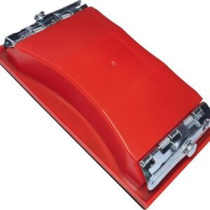 AERZETIX - C69287 - Taco de lijado manual 160x85mm - soporte/bloque de lijado para papel de lija/abrasivo - herramienta de albañil/placa de yeso - alisar/aplanar - en plástico