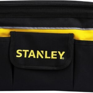 STANLEY Bolsa Profunda para Herramientas Tapa plana, Múltiples Bolsillos, Poliéster 600x600 Denier, Asa para Hombro, Cremalleras Engomadas, Dimensiones 44,7 x 27,5 x 23,5 cm, STST1-73615
